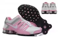 2019U nike shox current chaussures sport femme logo moins cher blanc pink qa